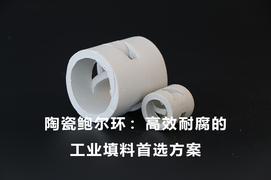 陶瓷鲍尔环​：高效耐腐的工业填料首选方案