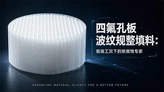 四氟孔板波纹规整填料：极端工况下的耐腐蚀专家